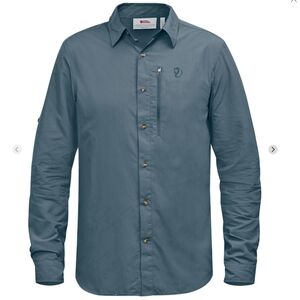 Fjällräven Abisko Hike Shirt - Men’s Medium - Navy